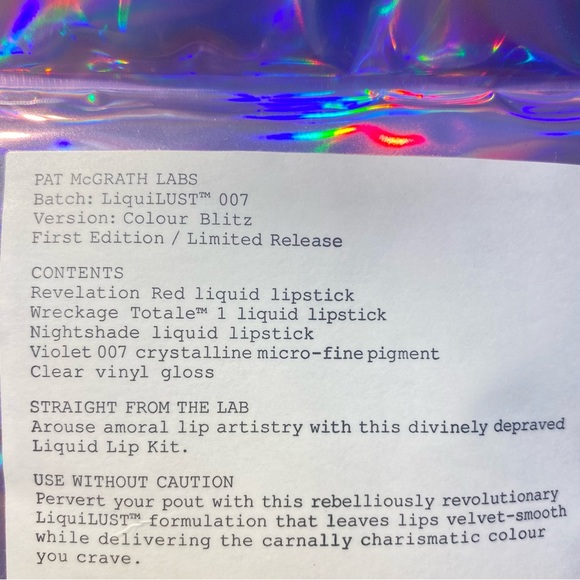 Pat McGrath Labs LiquiLUST 007 NIB - Picture 2 of 2